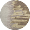 Piper Looms Mayfield Abstract AMF1050 Coffee Machine Washable Area Rug Round Main Image
