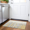 Piper Looms Mayfield Abstract AMF1050 Gold Machine Washable Area Rug Scatter Lifestyle Image Feature