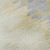 Piper Looms Mayfield Abstract AMF1050 Gold Machine Washable Area Rug Swatch Image