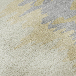 Piper Looms Mayfield Abstract AMF1050 Gold Machine Washable Area Rug Swatch Image