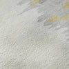 Piper Looms Mayfield Abstract AMF1050 Gray Machine Washable Area Rug Swatch Image