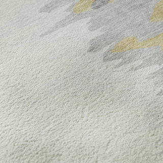 Piper Looms Mayfield Abstract AMF1050 Gray Machine Washable Area Rug Swatch Image