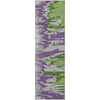 Piper Looms Mayfield Abstract AMF1050 Green Machine Washable Area Rug Runner Main Image