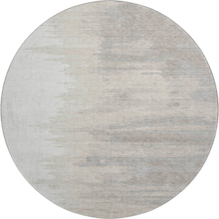 Piper Looms Mayfield Abstract AMF1050 Ivory Machine Washable Area Rug Round Main Image