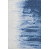 Piper Looms Mayfield Abstract AMF1050 Navy Machine Washable Area Rug main image