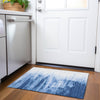 Piper Looms Mayfield Abstract AMF1050 Navy Machine Washable Area Rug Scatter Lifestyle Image Feature