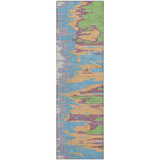 Piper Looms Mayfield Abstract AMF1050 Peach Machine Washable Area Rug Runner Main Image
