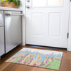 Piper Looms Mayfield Abstract AMF1050 Peach Machine Washable Area Rug Scatter Lifestyle Image Feature