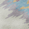 Piper Looms Mayfield Abstract AMF1050 Peach Machine Washable Area Rug Swatch Image