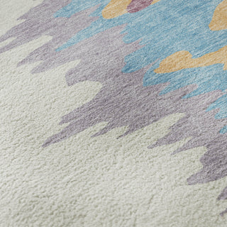 Piper Looms Mayfield Abstract AMF1050 Peach Machine Washable Area Rug Swatch Image