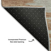 Piper Looms Mayfield Abstract AMF1050 Rust Machine Washable Area Rug Backing Image