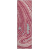 Piper Looms Mayfield Swirls AMF1051 Blush Machine Washable Area Rug Runner Main Image