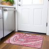 Piper Looms Mayfield Swirls AMF1051 Blush Machine Washable Area Rug Scatter Lifestyle Image Feature