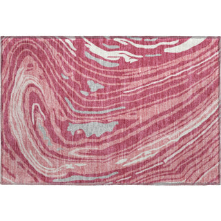 Piper Looms Mayfield Swirls AMF1051 Blush Machine Washable Area Rug Scatter Main Image