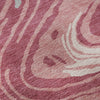 Piper Looms Mayfield Swirls AMF1051 Blush Machine Washable Area Rug Swatch Image