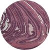 Piper Looms Mayfield Swirls AMF1051 Garnet Machine Washable Area Rug Round Main Image
