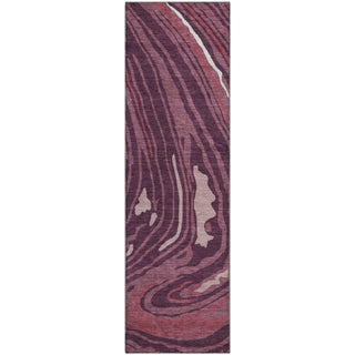 Piper Looms Mayfield Swirls AMF1051 Garnet Machine Washable Area Rug Runner Main Image