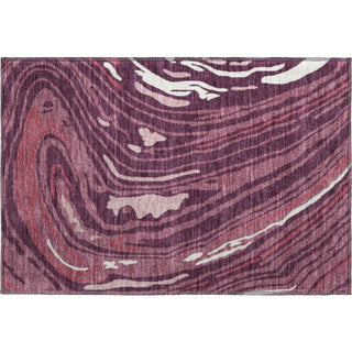 Piper Looms Mayfield Swirls AMF1051 Garnet Machine Washable Area Rug Scatter Main Image