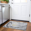 Piper Looms Mayfield Swirls AMF1051 Gray Machine Washable Area Rug Scatter Lifestyle Image Feature