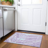 Piper Looms Mayfield Swirls AMF1051 Lavender Machine Washable Area Rug Scatter Lifestyle Image Feature