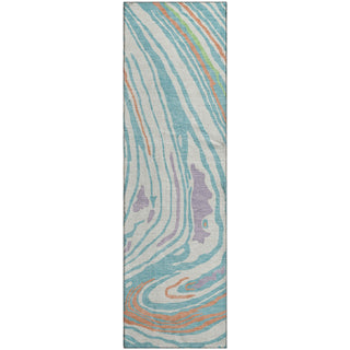 Piper Looms Mayfield Swirls AMF1051 Linen Machine Washable Area Rug Runner Main Image