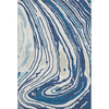 Piper Looms Mayfield Swirls AMF1051 Navy Machine Washable Area Rug main image