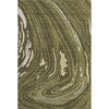 Piper Looms Mayfield Swirls AMF1051 Olive Machine Washable Area Rug main image