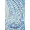 Piper Looms Mayfield Swirls AMF1051 Sky Machine Washable Area Rug main image