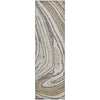 Piper Looms Mayfield Swirls AMF1051 Taupe Machine Washable Area Rug Runner Main Image