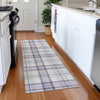 Piper Looms Mayfield Plaid AMF1052 Lavender Machine Washable Area Rug Runner Lifestyle Image Feature