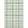 Piper Looms Mayfield Plaid AMF1052 Mint Machine Washable Area Rug main image
