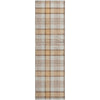 Piper Looms Mayfield Plaid AMF1052 Peach Machine Washable Area Rug Runner Main Image