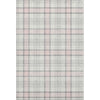 Piper Looms Mayfield Plaid AMF1052 Pink Machine Washable Area Rug main image