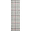 Piper Looms Mayfield Plaid AMF1052 Pink Machine Washable Area Rug Runner Main Image