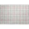 Piper Looms Mayfield Plaid AMF1052 Pink Machine Washable Area Rug Scatter Main Image