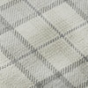Piper Looms Mayfield Plaid AMF1052 Silver Machine Washable Area Rug Swatch Image