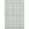 Piper Looms Mayfield Plaid AMF1052 Sky Machine Washable Area Rug main image