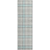 Piper Looms Mayfield Plaid AMF1052 Sky Machine Washable Area Rug Runner Main Image