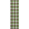 Piper Looms Mayfield Plaid AMF1053 Brown Machine Washable Area Rug Runner Main Image