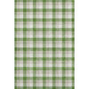 Piper Looms Mayfield Plaid AMF1053 Emerald Machine Washable Area Rug main image