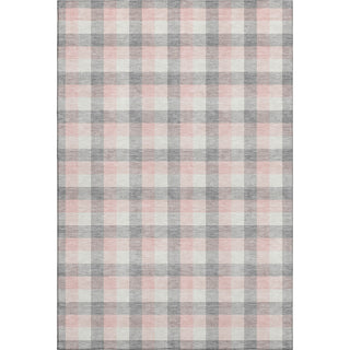 Piper Looms Mayfield Plaid AMF1053 Granite Machine Washable Area Rug main image