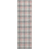 Piper Looms Mayfield Plaid AMF1053 Granite Machine Washable Area Rug Runner Main Image
