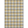 Piper Looms Mayfield Plaid AMF1053 Gray Machine Washable Area Rug main image