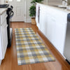 Piper Looms Mayfield Plaid AMF1053 Gray Machine Washable Area Rug Runner Lifestyle Image Feature