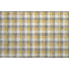 Piper Looms Mayfield Plaid AMF1053 Gray Machine Washable Area Rug Scatter Main Image