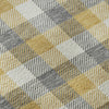 Piper Looms Mayfield Plaid AMF1053 Gray Machine Washable Area Rug Swatch Image