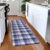 Piper Looms Mayfield Plaid AMF1053 Navy Machine Washable Area Rug Runner Lifestyle Image Feature