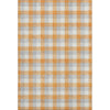 Piper Looms Mayfield Plaid AMF1053 Orange Machine Washable Area Rug main image