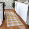 Piper Looms Mayfield Plaid AMF1053 Orange Machine Washable Area Rug Runner Lifestyle Image Feature