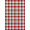 Piper Looms Mayfield Plaid AMF1053 Red Machine Washable Area Rug main image